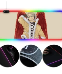 OneHeroSuits My Hero Academia Hawk Keigo Takami Printing RGB LED Gaming Extended Mouse Pad 14 OneHeroSuits My Hero Academia Hawk Keigo Takami Printing RGB LED Gaming Extended Mouse Pad