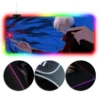 OneHeroSuits Jujutsu Kaisen Mouse Pad Sorcery Fight Satoru Gojo Printed RGB Gaming Mouse Pad